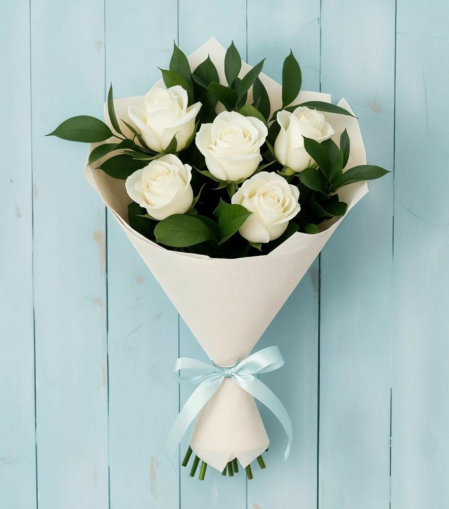 Букет цветов из: Розы в Орбельяновке