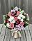 Букет цветов из: Альстромерии, Гвоздики, Розы и Хризантемы в Орбельяновке
