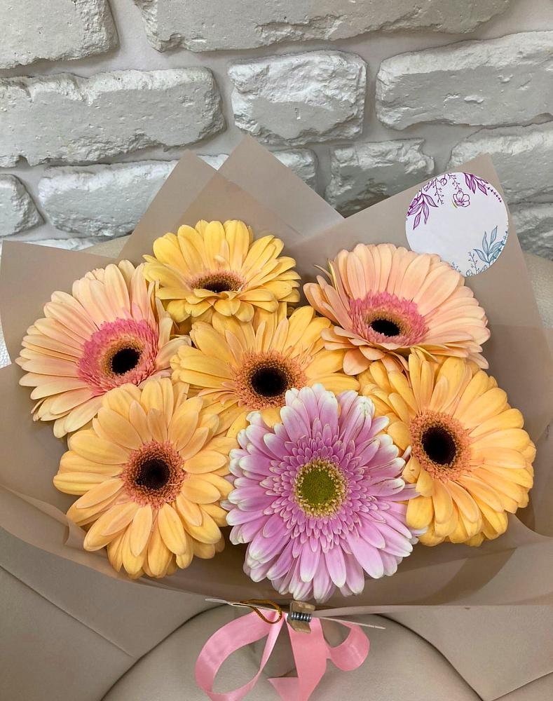 Букет цветов из: Герберы в Орбельяновке