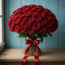 Букет Красные розы Блэк Меджик в Орбельяновке