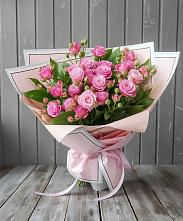 Букет Розовый кустик в Орбельяновке