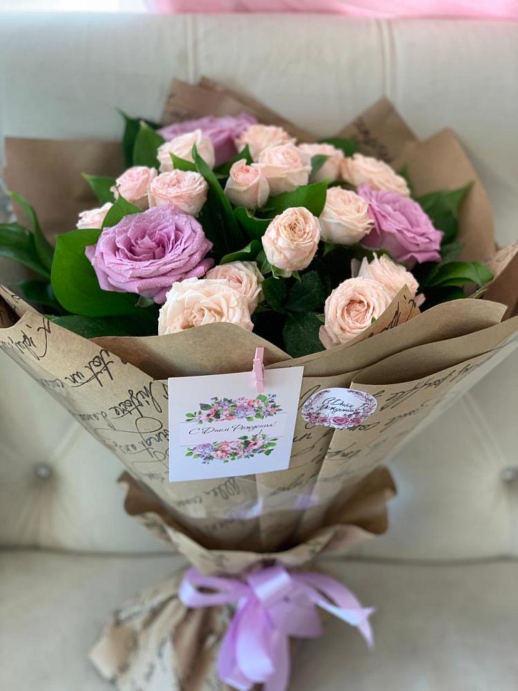 Букет цветов из: Розы в Орбельяновке