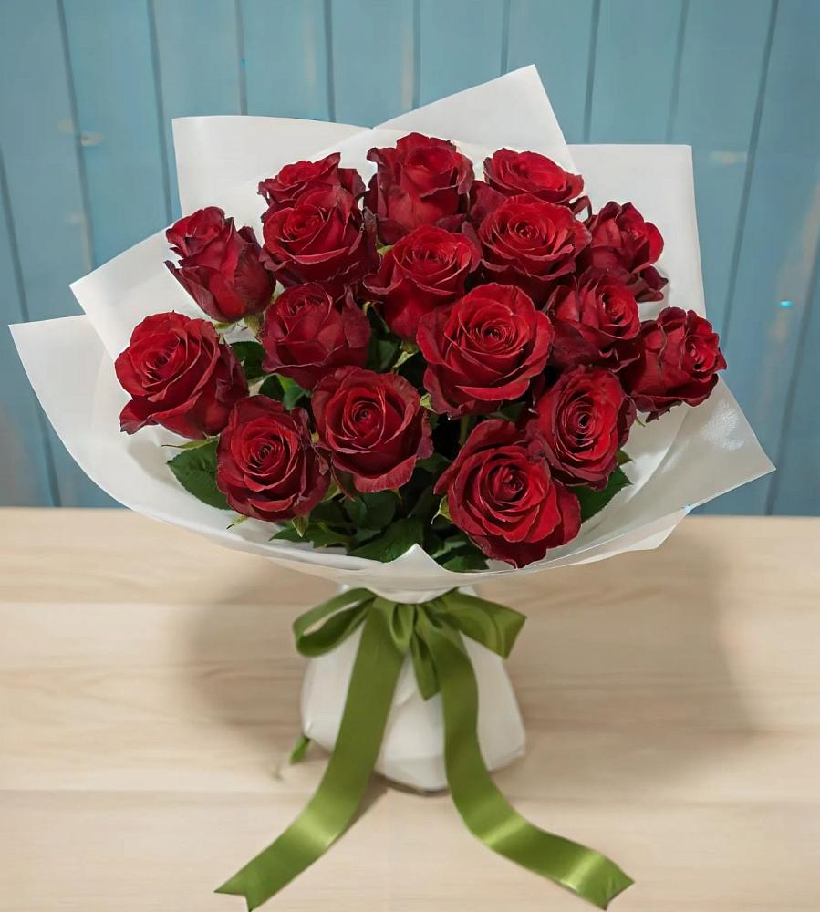 Букет Красные розы в Орбельяновке