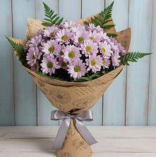 Букет цветов из:  Хризантемы в Орбельяновке