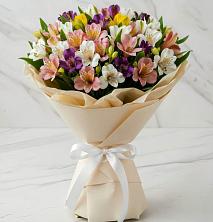 Букет цветов из:  Альстромерии в Орбельяновке