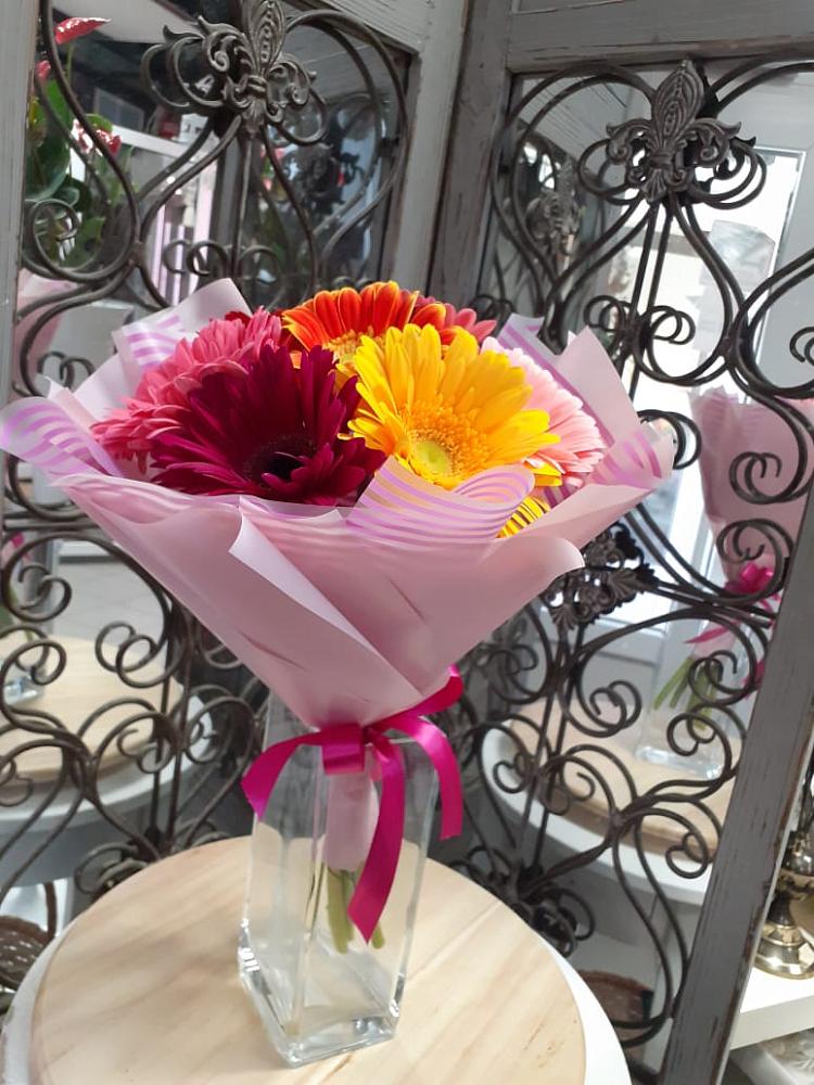 Букет цветов из: Герберы в Орбельяновке