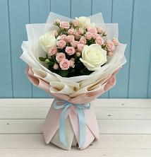 Букет цветов из:  Розы в Орбельяновке