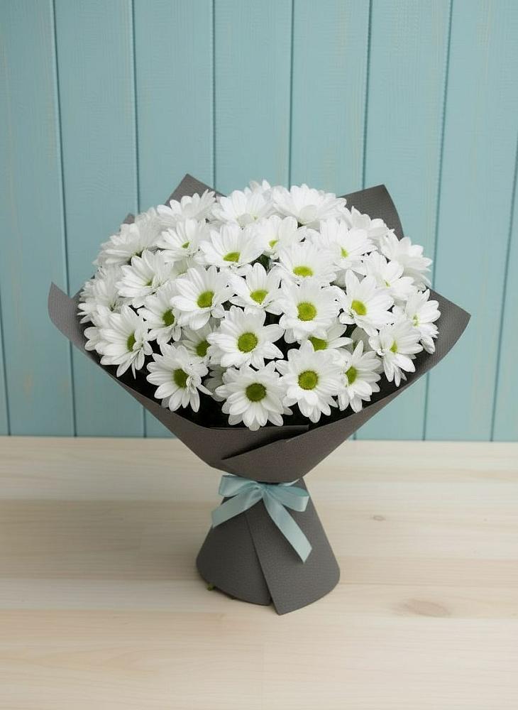 Букет цветов из: Хризантемы в Орбельяновке