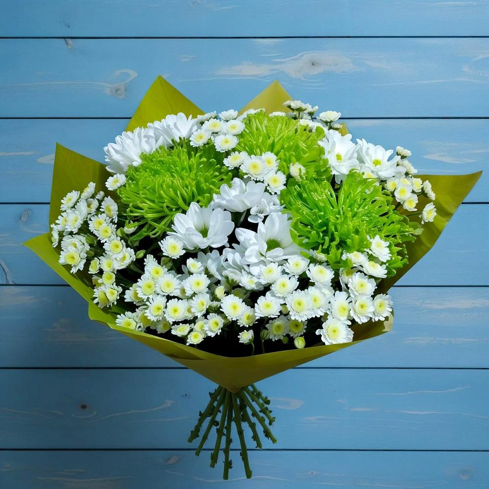 Букет цветов из: Хризантемы в Орбельяновке