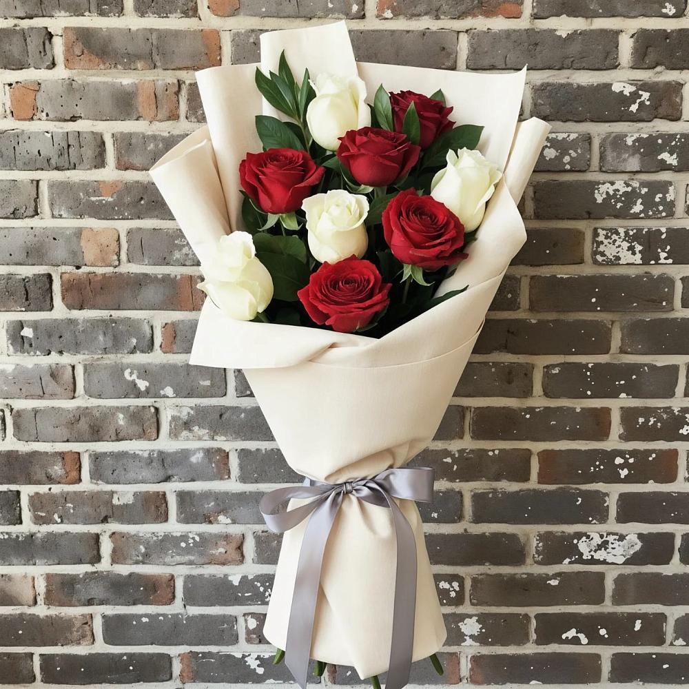 Букет цветов из: Розы в Орбельяновке