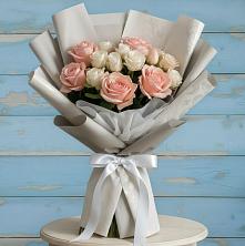 Букет цветов из:  Розы в Орбельяновке