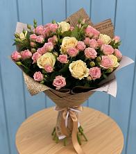 Букет цветов из:  Розы в Орбельяновке