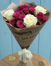 Букет цветов из:  Розы в Орбельяновке